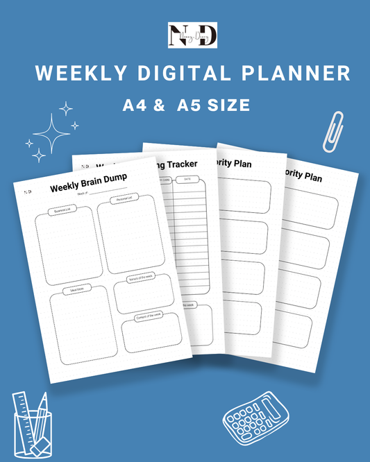 Weekly Planner (Digital Version)