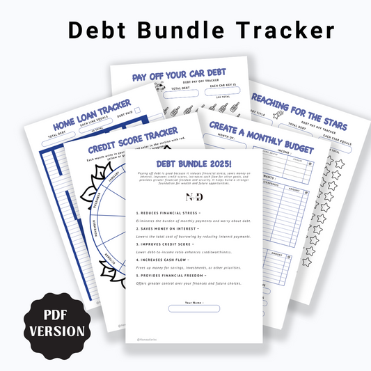 2025 Debt Payoff Printable Bundle