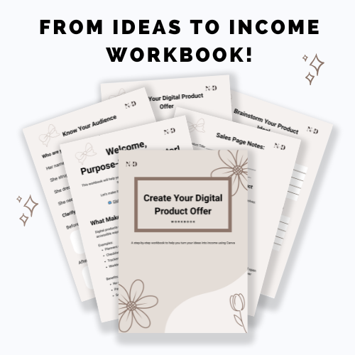 FROM IDEAS TO INCOME TRAINING