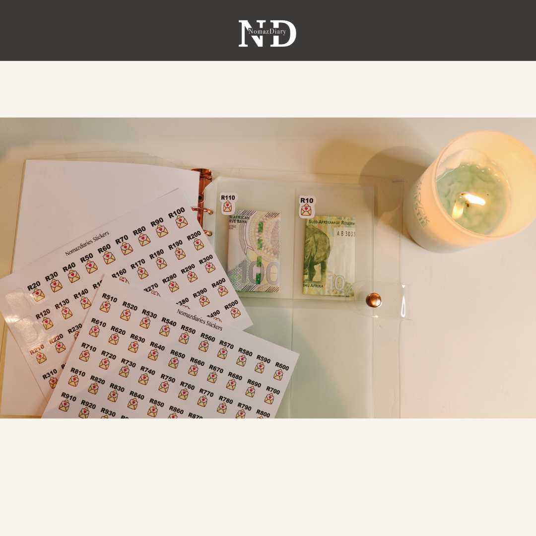 Sticker for 100 Envelope Challenge (PRE-ORDER)