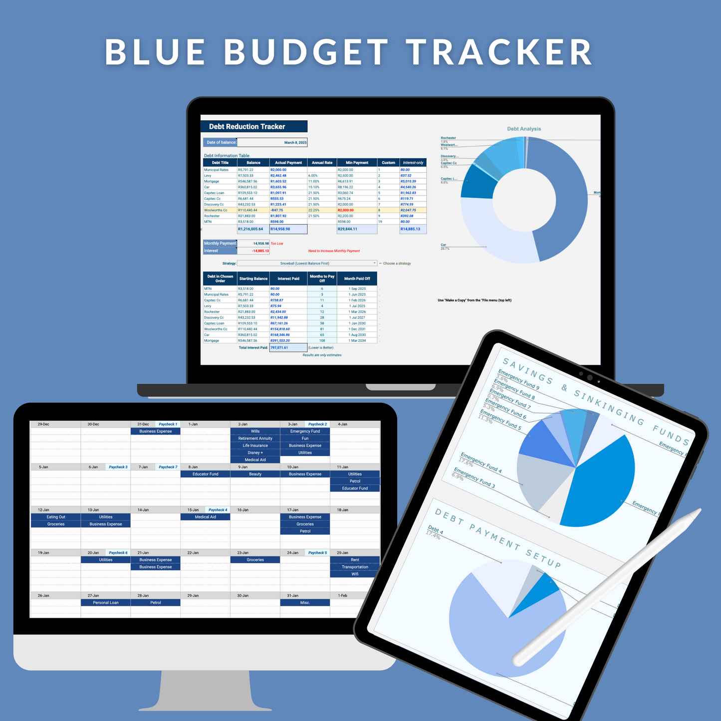 2025 ULTIMATE BUDGET TRACKER