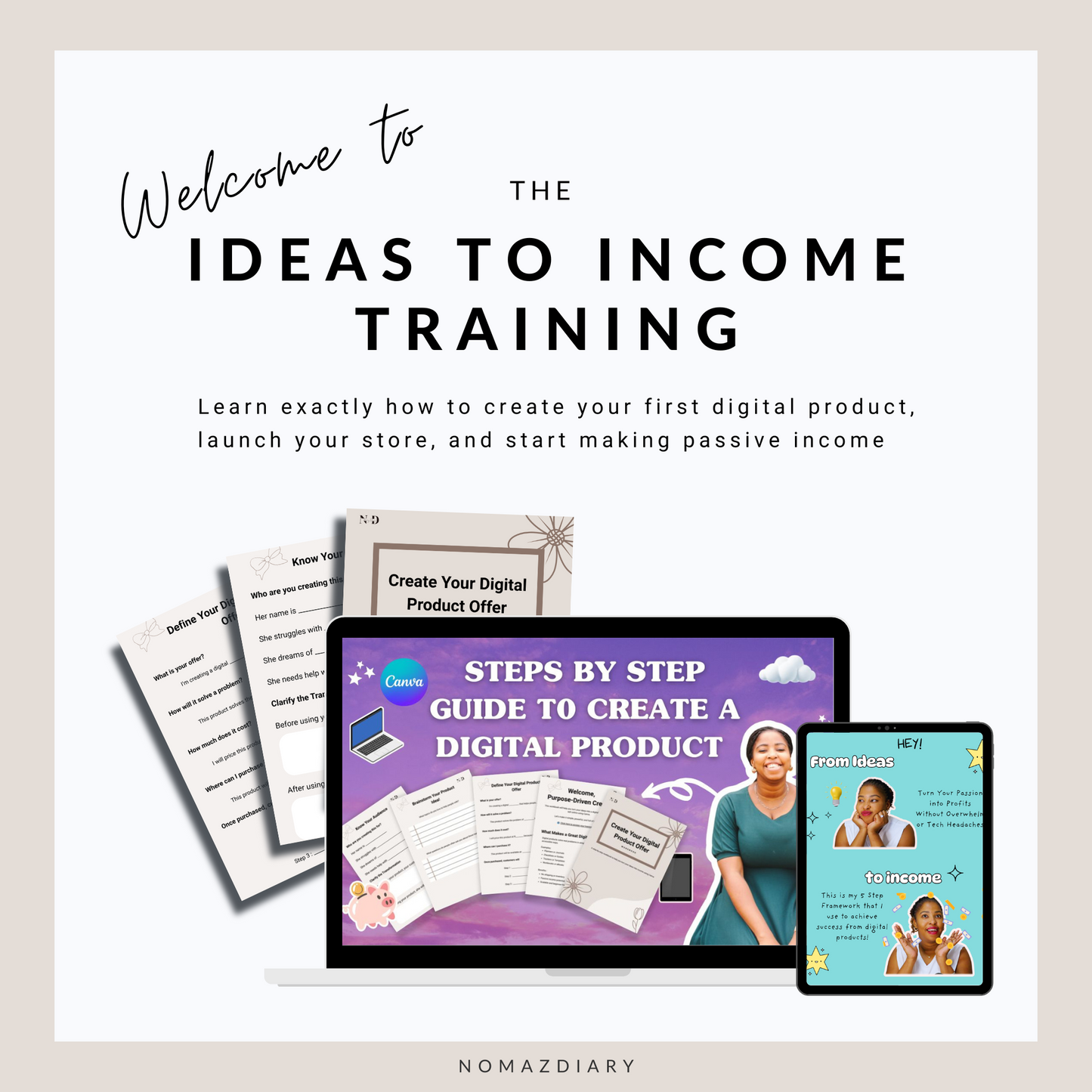 FROM IDEAS TO INCOME TRAINING