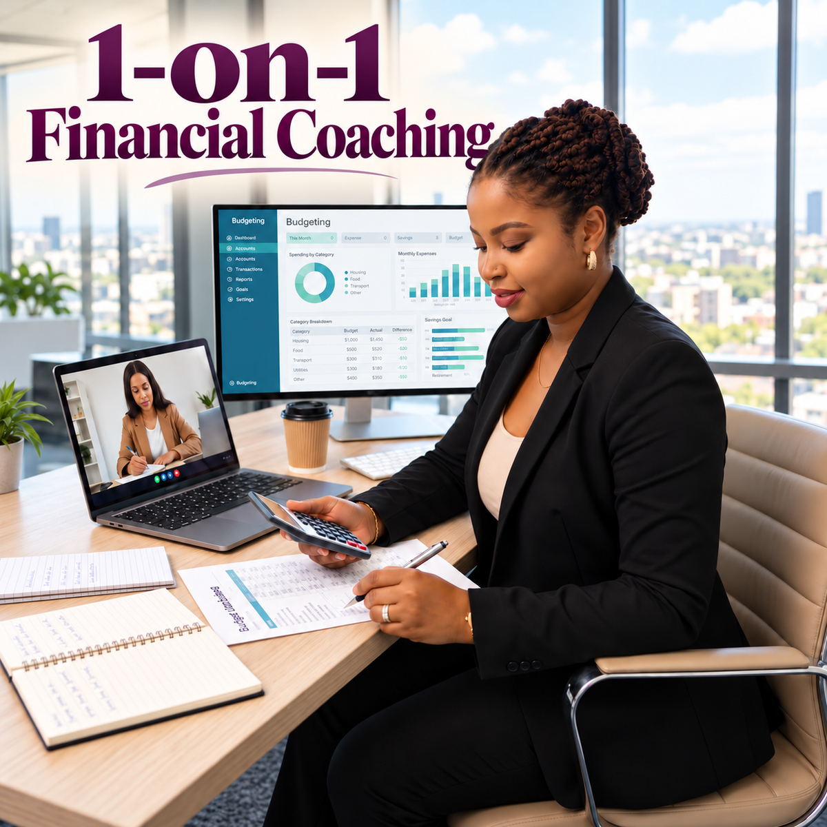 1-on-1 Financial Coaching Session