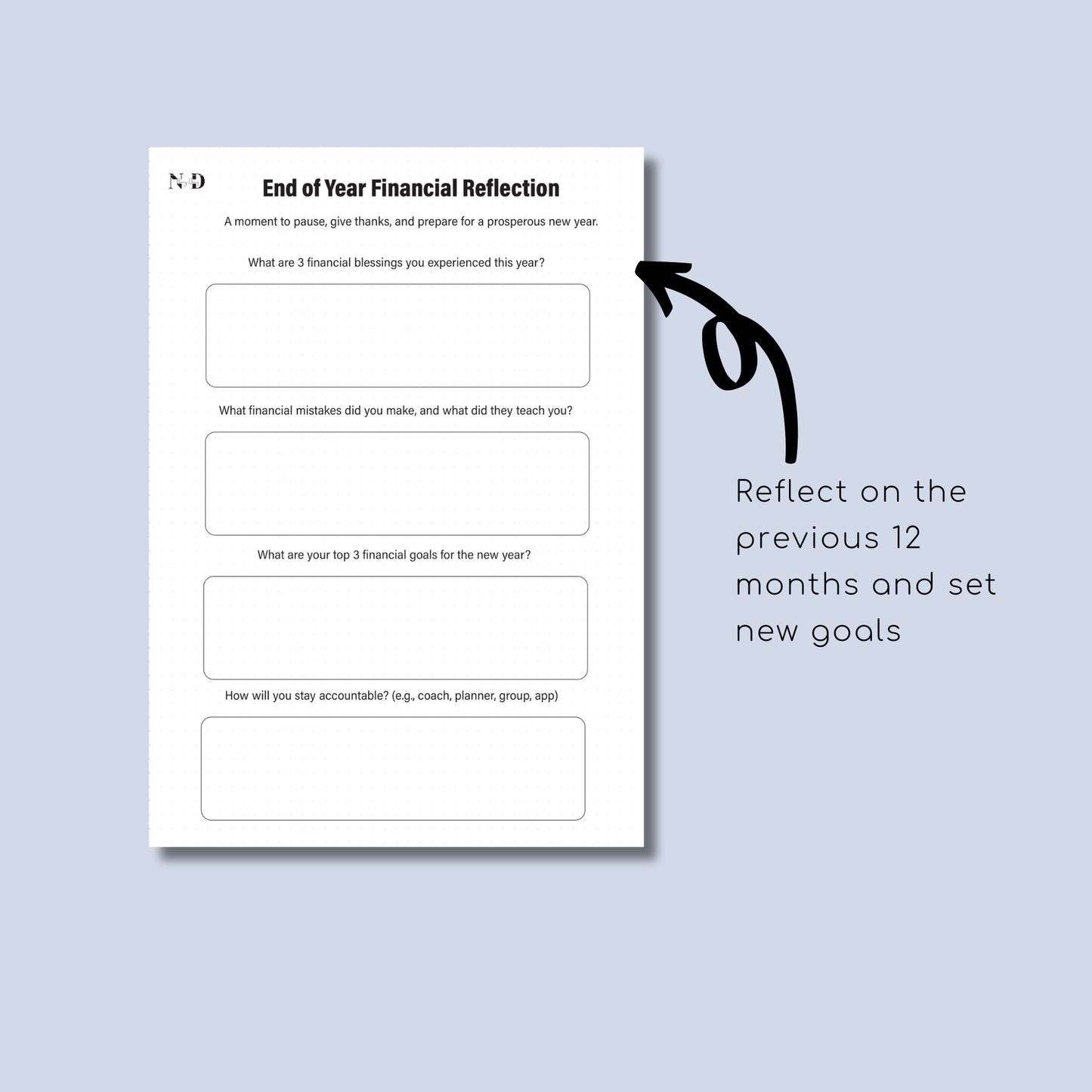Budget Template Planner | Money Monthly Tracker (PDF File)
