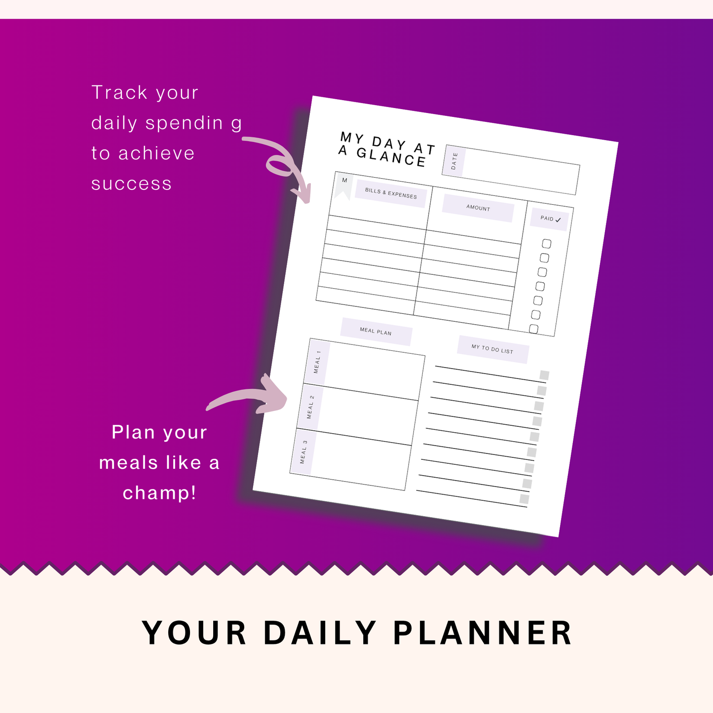 ADHD BUDGET BUNDLE | Guided Money Sheets and Habit tracker | Printable pdf