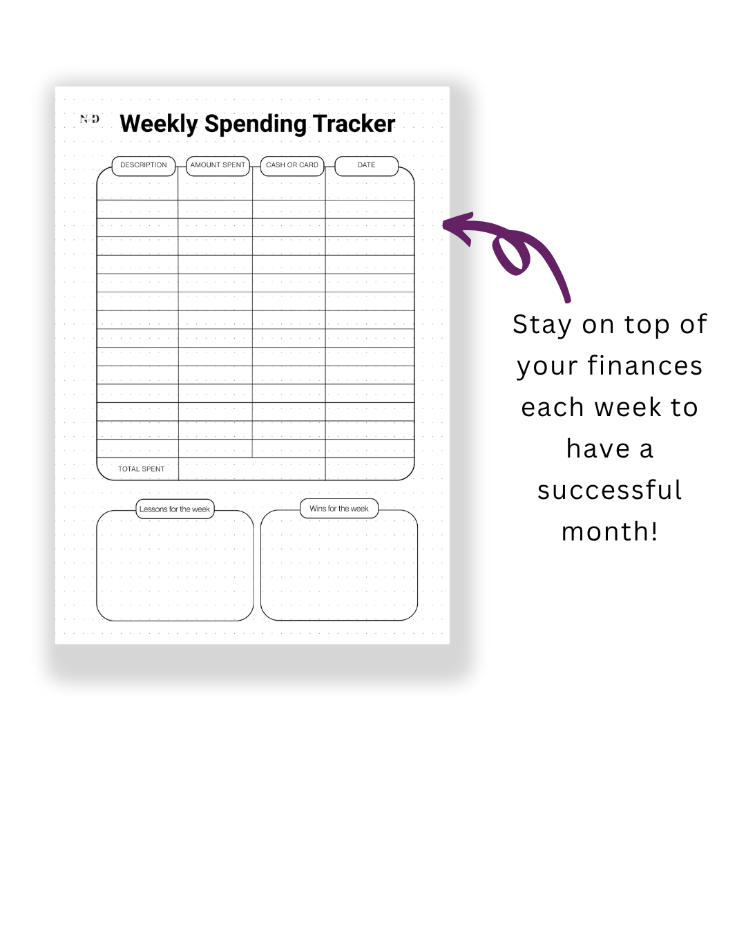 Weekly Planner (Digital Version)