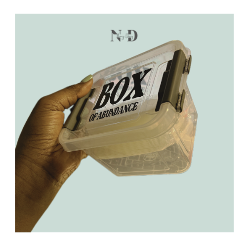 BOX of Abundance - 50 Envelopes Challenge