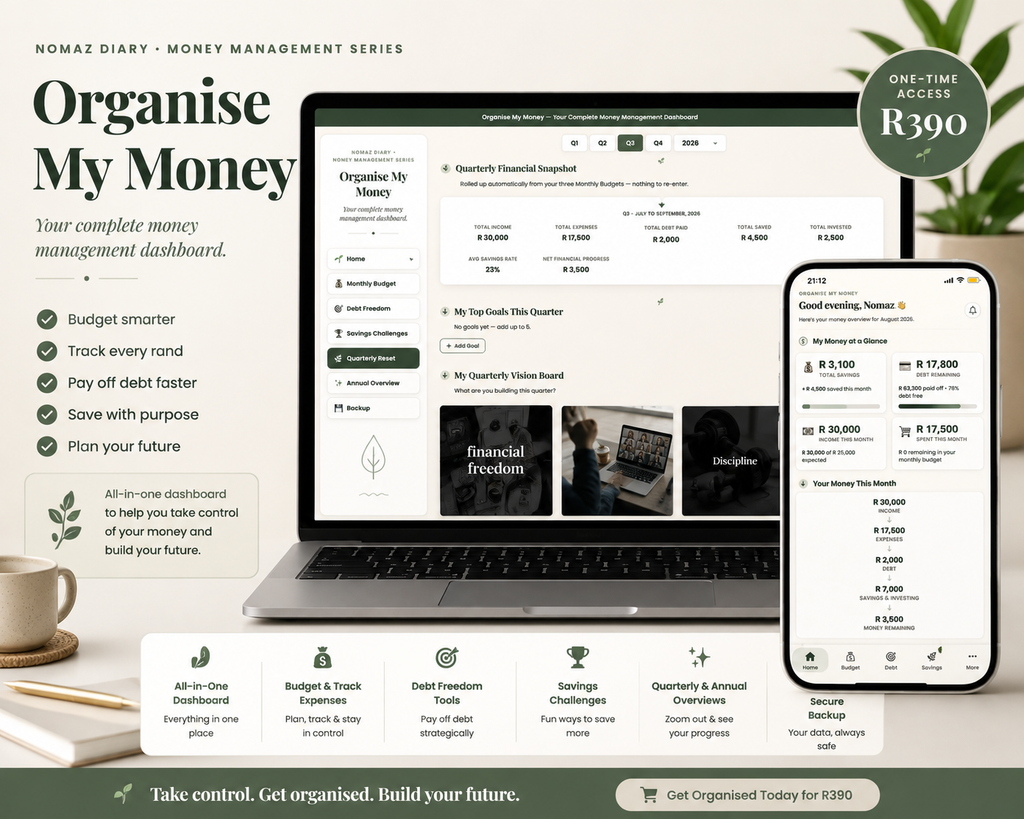 Money Organising Tool