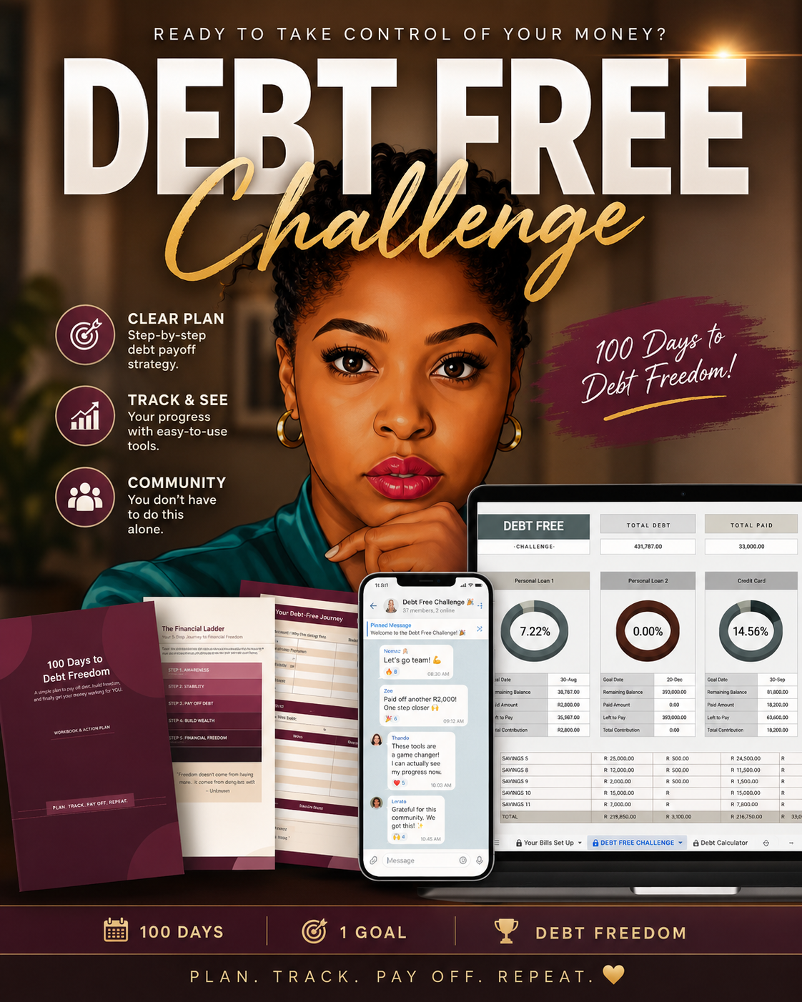 DEBT FREE CHALLENGE