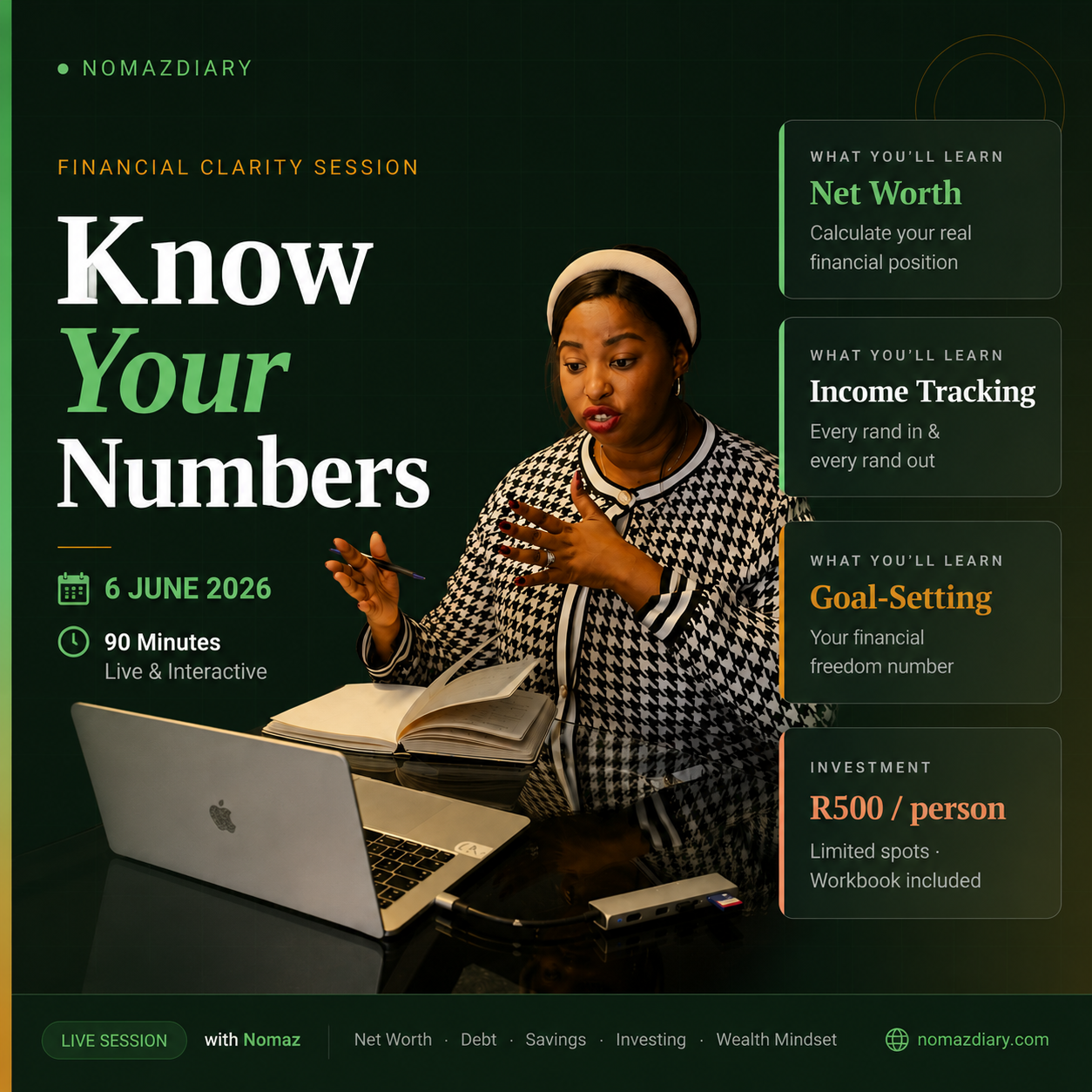 Know Your Numbers (Financial Clarity Workshop)