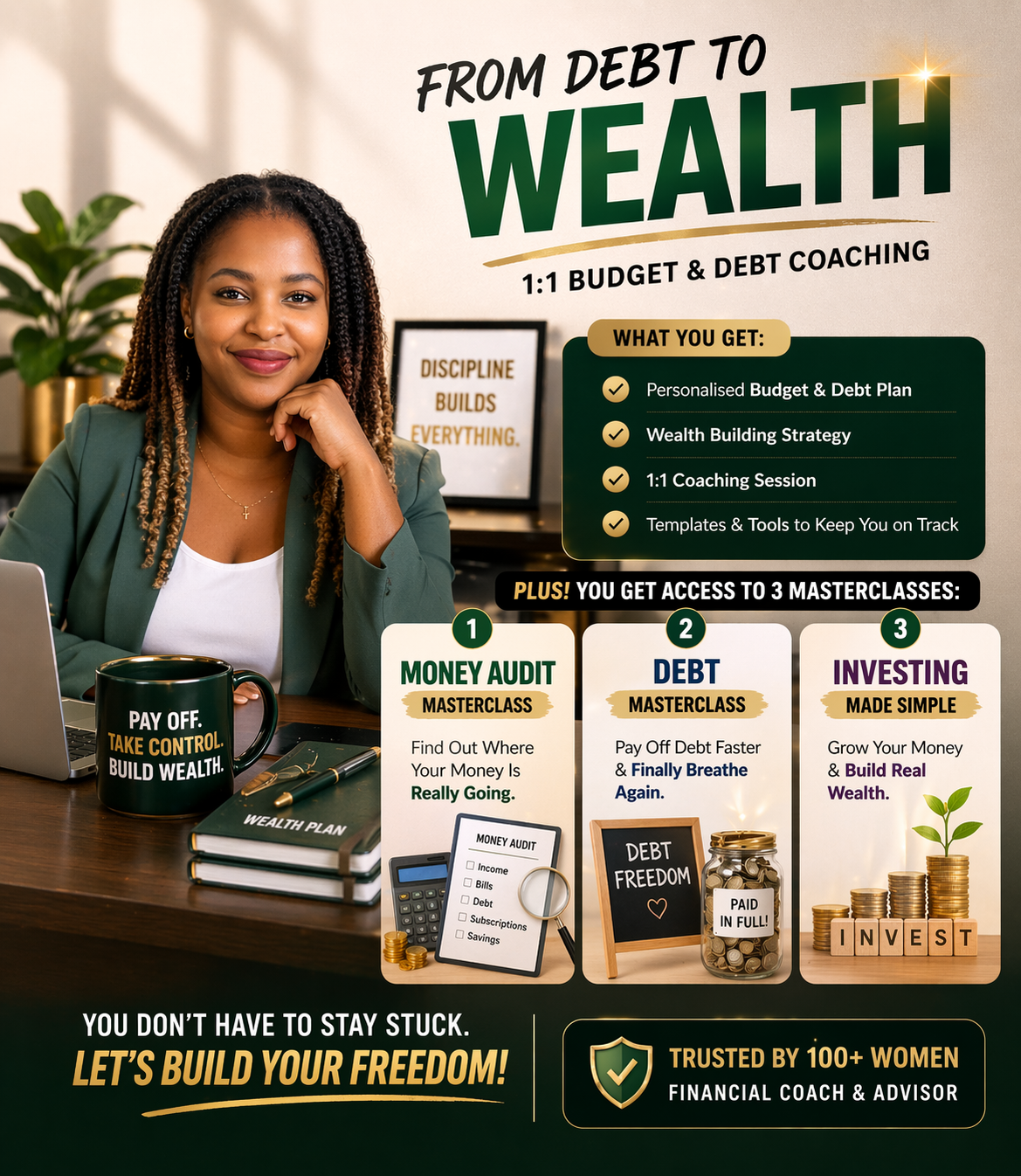 Budget & Debt 1:1 Coaching/Masterclass
