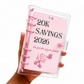 2026 Savings Challenges (20K) - Clear Binder