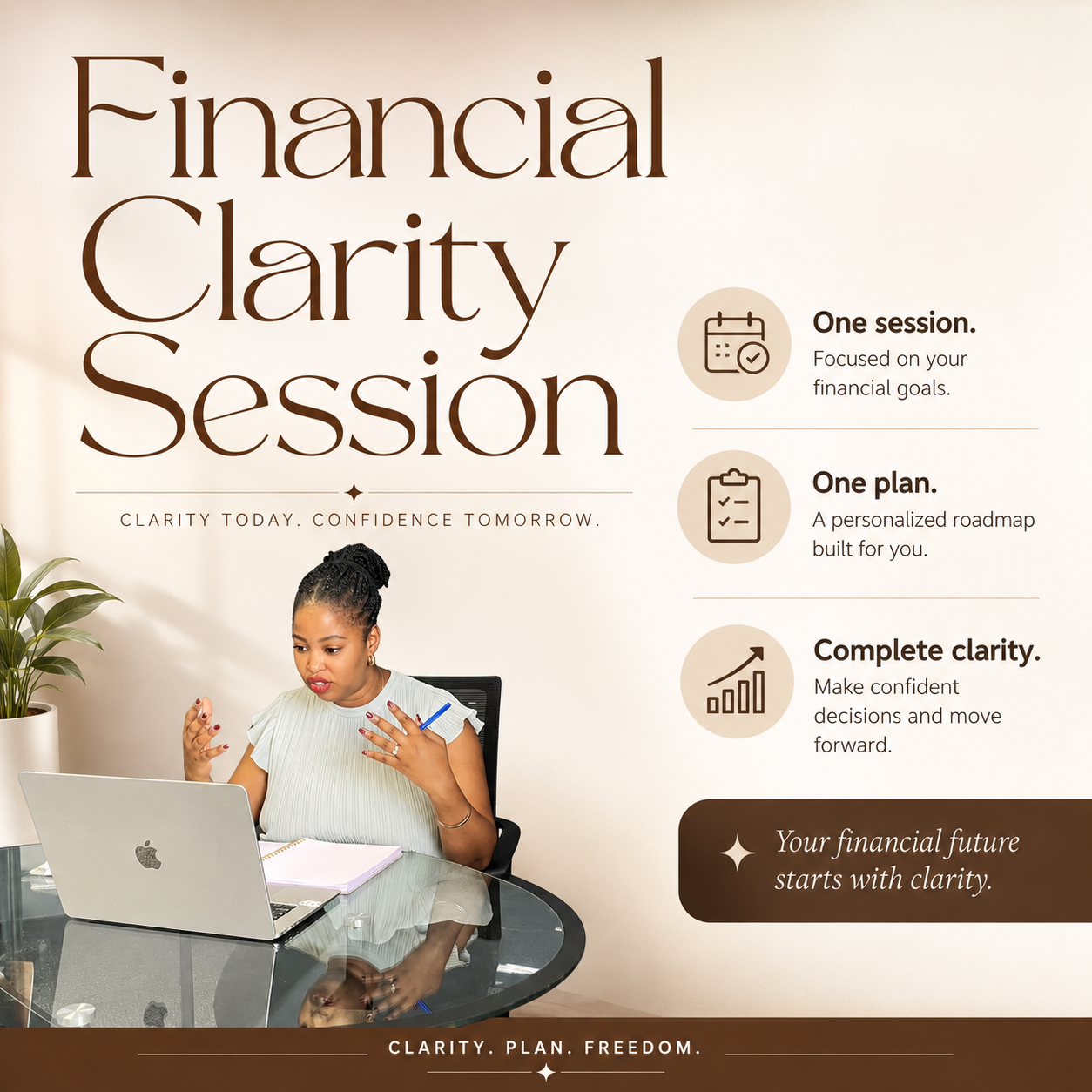 60-Minute Financial Clarity Coaching