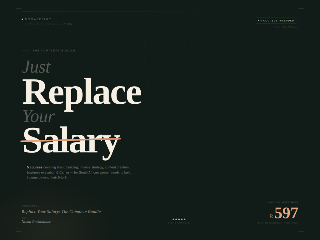 Replace Your Salary - The Complete Bundle